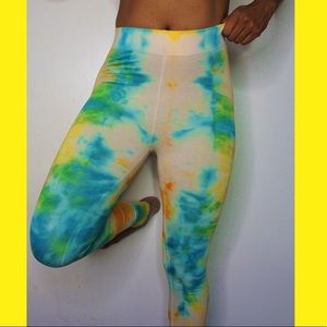 Tie dye leggings